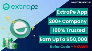 ExtraPe App Se Paise Kamaye 🤑 Refer Code HXVWR Real Earning App 2023-24